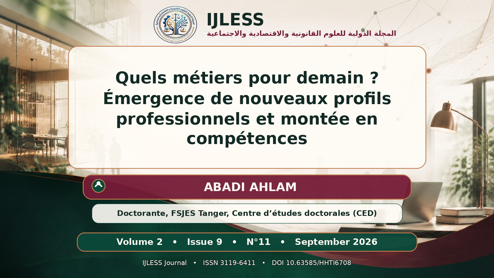 Quels métiers pour demain ? Émergence de nouveaux profils professionnels et montée en compétences